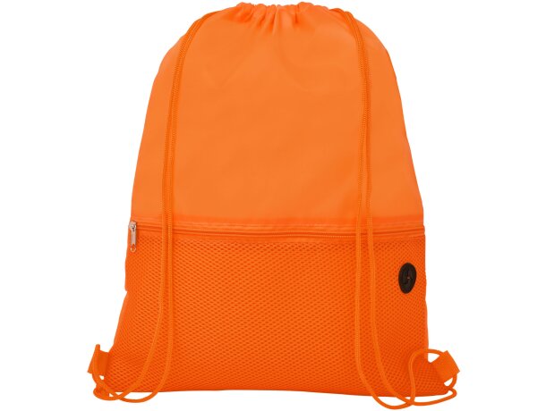 Mochila de cuerdas para empresa poliéster Oriole Naranja detalle 22