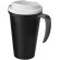 Americano® Grande taza 350 ml con tapa antigoteo Negro intenso/blanco