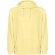 Sudadera con capucha unisex Kenia Roly algodón lavado con ácido Amarillo