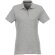 Polo de manga corta para mujer Helios Gris mezcla detalle 53