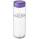 H2O Active® Vibe Bidón deportivo con tapa de rosca de 850 ml Transparente/morado