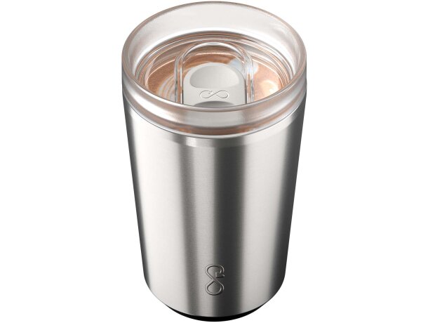 Vaso térmico Ocean Bottle 350ml acero inoxidable reciclado Gris acero inoxidable detalle 11