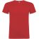 Camiseta infantil Beagle Roly de algodón con cuello redondo Rojo