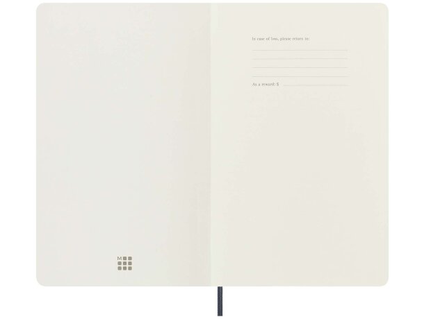 Libreta tapa blanda vegana Moleskine Vegea Capri L rayada detalle 8