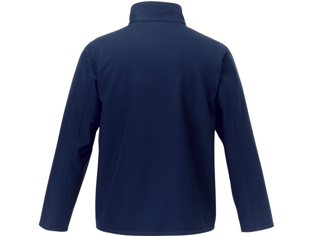 Chaqueta softshell Orion para hombre en poliéster elástico Azul marino detalle 21