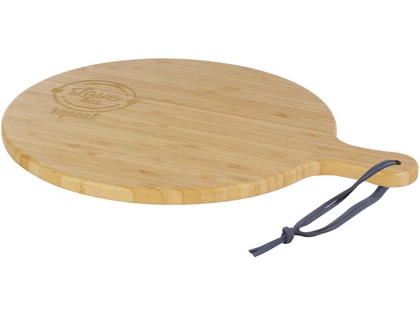 Tabla de cortar Delys en bambú con mango ergonómico detalle 13