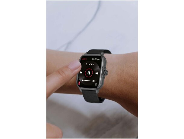 Pulsera actividad Prixton AT803 con termómetro y pantalla táctil Negro intenso detalle 8