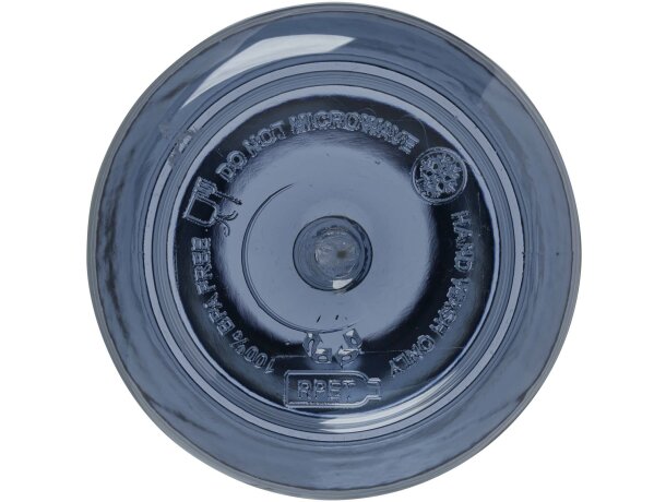 Botella agua RPET 600ml Illuminate con asa silicona Azul océano detalle 23