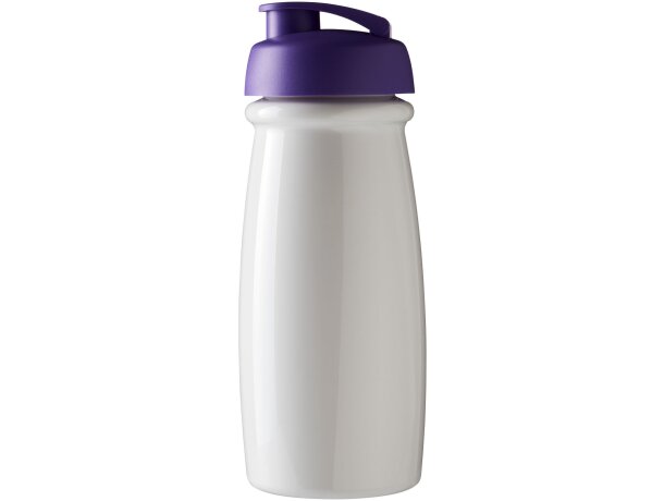 H2O Active® Pulse Bidón deportivo con Tapa Flip de 600 ml Blanco/morado detalle 48