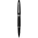 Bolígrafo elegante roller en caja Negro intenso/plateado detalle 2
