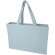 Bolsa tote de rizo reciclado GRS Siam con asa desplegable Azul nube