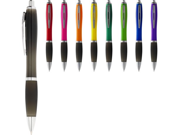 Bolígrafo ergonómico con clip personalizado