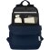 Mochila antirrobo Joey 18L portátil 15,6 lona reciclada GRS Azul marino detalle 11