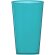 Vaso de plástico de 375 ml Arena Azul aqua transparente detalle 3