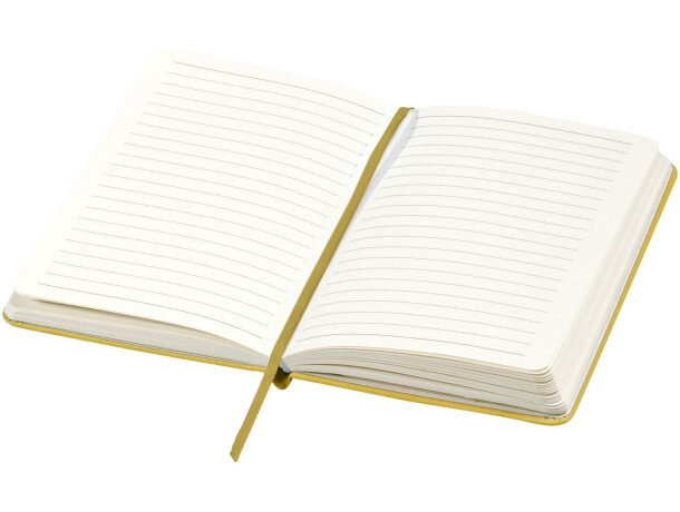 Cuaderno con cierre de banda elástica Amarillo detalle 12
