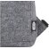 Bolsa bicicleta enrollable Felta fieltro reciclado GRS Gris medio detalle 6