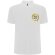 Polo manga corta hombre Pegaso Premium Roly punto piqué Blanco detalle 15