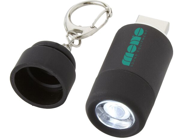 Llavero linterna usb recargable personalizado