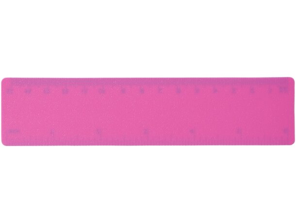 Regla de plástico flexible Rothko 15 cm con doble escala Magenta detalle 15