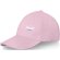 Gorra de 6 paneles Darton personalizadas con detalle de ribete elegante Rosa claro detalle 2