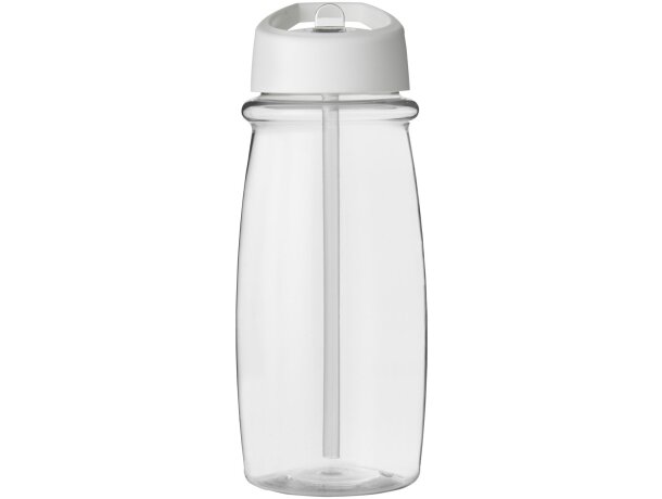 H2O Active® Pulse Bidón deportivo con tapa con boquilla de 600 ml Transparente/blanco detalle 16