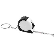 Llavero cinta métrica de 1m personalizado blanco Llavero cinta métrica de 1m personalizado blanco