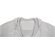 Sudadera con capucha y cremallera completa hombre Theron Gris mezcla detalle 29