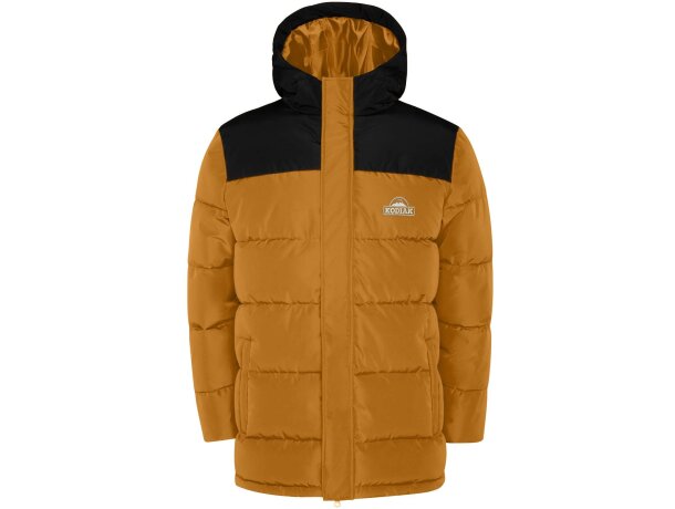 Chaqueta acolchada infantil Tallin Roly con capucha fija detalle 17