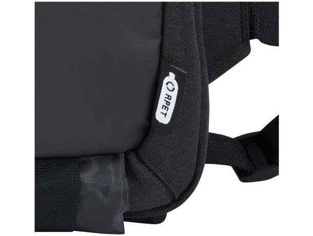 Bolsa bandolera modular reciclada certificación GRS Roam Negro intenso detalle 6