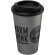 Vaso térmico Americano 350 ml con aislamiento de doble pared Plateado/negro intenso detalle 73