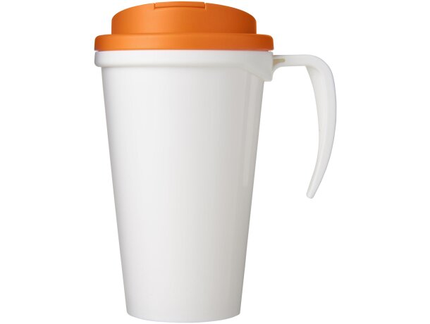 Brite-Americano® Grande taza 350 ml mug con tapa antigoteo personalizado