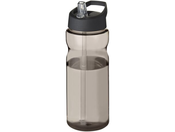 Bidón deportivo de 650 ml con tapa con boquilla H2O Active® Base Tritan™ Transparente claro/lima detalle 28