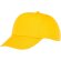 Gorra infantil de 5 paneles Feniks Kids Amarillo