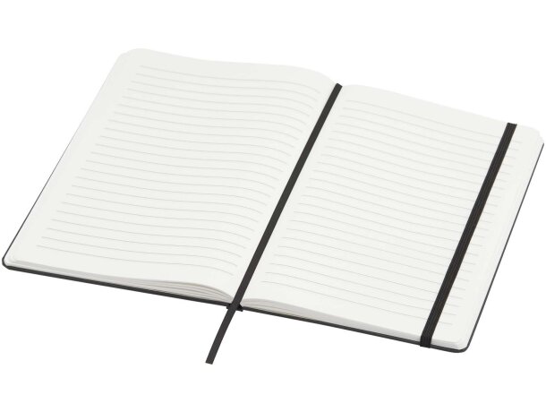 Libreta de papel de piedra A5 con páginas rayadas Holm Negro intenso detalle 9