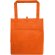 Bolsa tote non woven RPET Liberty con certificado GRS Naranja detalle 19