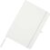 Libreta A5 Teak con tapa dura de tacto suave reciclado Blanco detalle 10