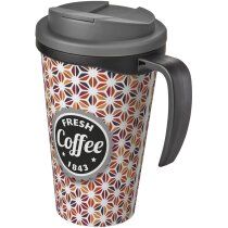 Brite-Americano® Grande taza 350 ml mug con tapa antigoteo personalizado