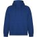 Sudadera unisex algodón orgánico Vinson Roly con capucha Azul real