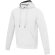 Sudadera con capucha unisex Laguna algodón BCI y poliéster Blanco
