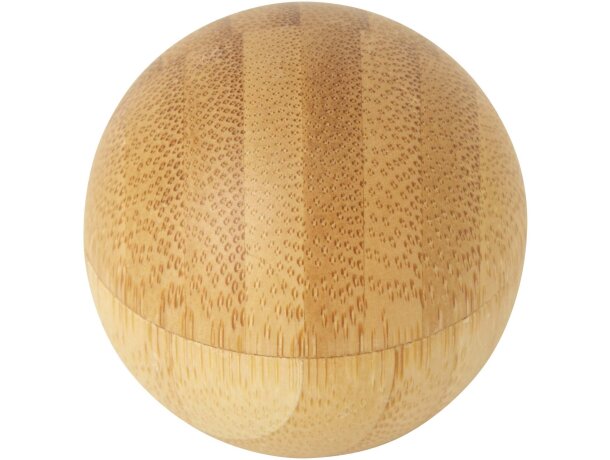 Bálsamo labial Esme bambú natural con SPF15 aroma vainilla Madera detalle 3