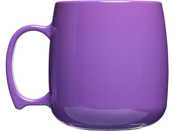 Taza de plástico clásica de 300 ml Morado detalle 27