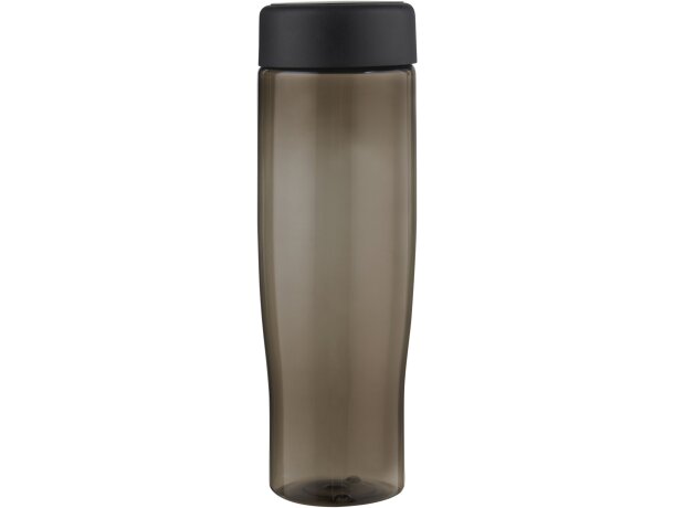 Bidón de agua de 700 ml con tapa de rosca H2O Active® Eco Tempo Negro intenso/carbón detalle 43