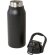 Bidón isotérmico Giganto 1600 ml acero inoxidable reciclado Negro intenso detalle 10