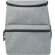 Mochila isotérmica con bolsillo frontal y de malla lateral poliéster Excursion Gris mezcla detalle 3