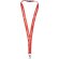 Lanyard de bambú con clip de seguridad Julian Rojo detalle 7