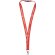 Lanyard de bambú con clip de seguridad Julian Rojo detalle 7