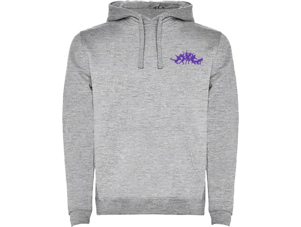 Sudadera con capucha infantil Urban Roly bicolor personalizable detalle 34