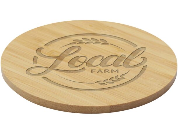 Posavasos de bambú Cha natural ecológico Natural detalle 1