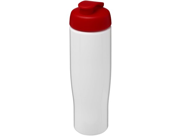 H2O Active® Tempo Bidón deportivo con Tapa Flip de 700 ml personalizado blanco/azul
