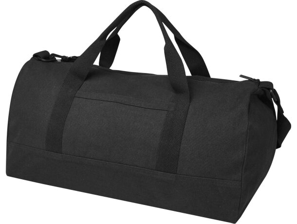 Bolsa de viaje en lona reciclada 50 litros Aware Porter Azul marino detalle 8